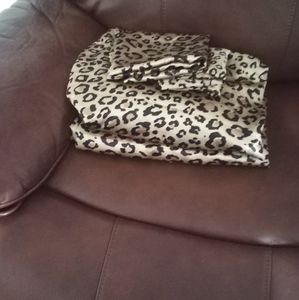 Silk leopard sheets.